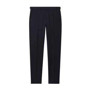 REISS Belmont Textured Suit Trousers With Wool in Navy